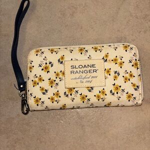 Sloane Ranger Floral Wristlet Wallet